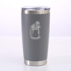Mic In Mug Laser Etched Tumbler