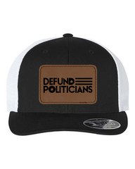 Defund Politicians Brown Patch Hat