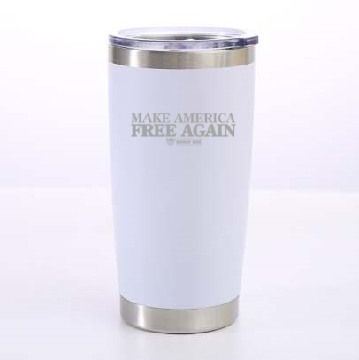 Make America Free Again Laser Etched Tumbler