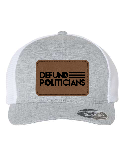 Defund Politicians Brown Patch Hat