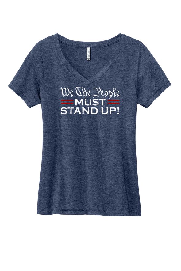We The People Must Stand Up Women's Apparel