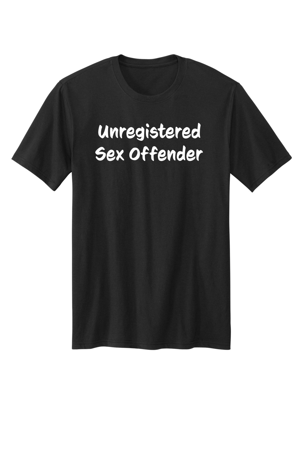 Unregistered Sex Offender Unisex Triblend Tee