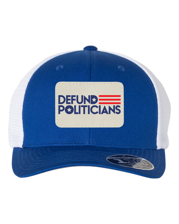 Defund Politicians Patch Hat - RWB