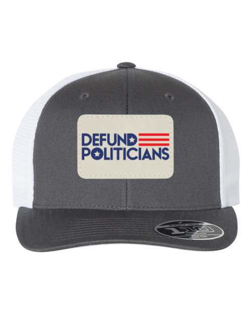 Defund Politicians Patch Hat - RWB