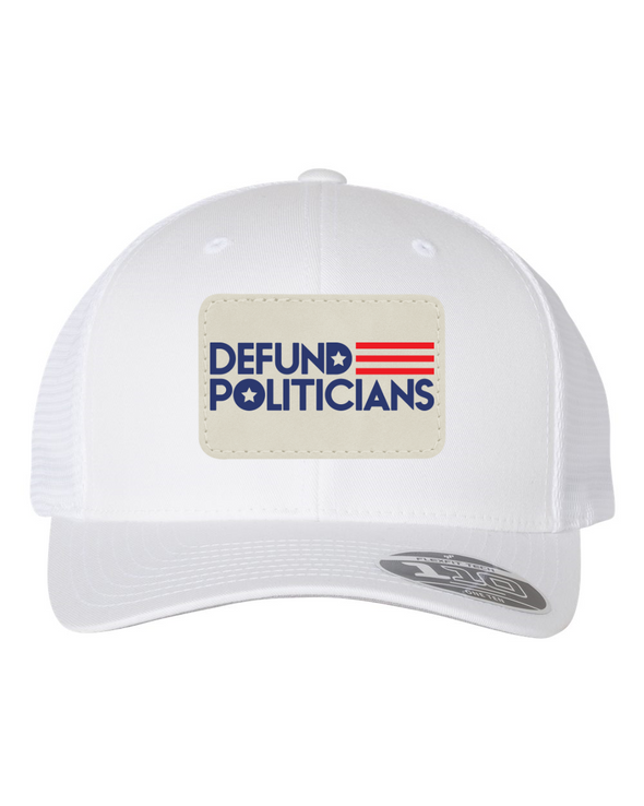 Defund Politicians Patch Hat - RWB