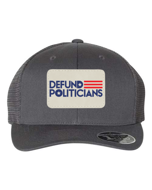 Defund Politicians Patch Hat - RWB