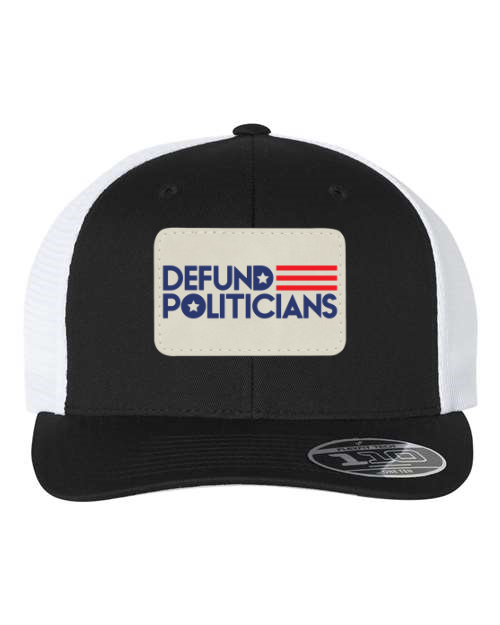 Defund Politicians Patch Hat - RWB