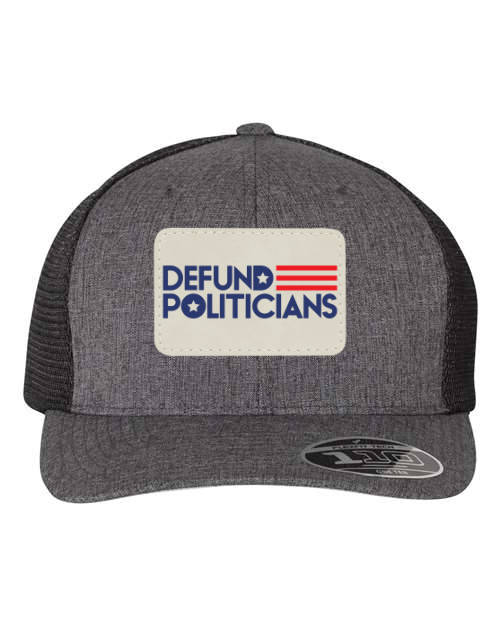 Defund Politicians Patch Hat - RWB