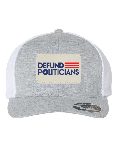 Defund Politicians Patch Hat - RWB