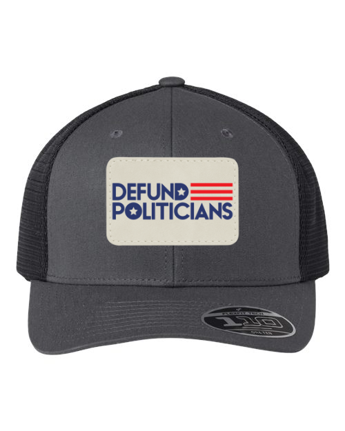 Defund Politicians Patch Hat - RWB