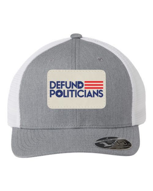 Defund Politicians Patch Hat - RWB