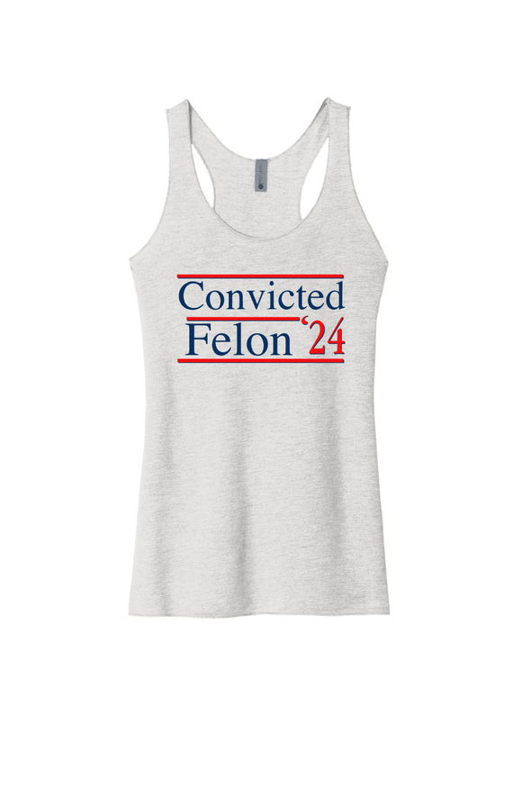 Convicted Felon Women's Tank Top