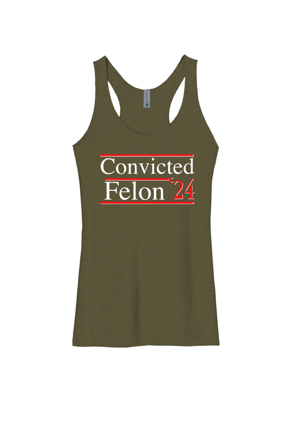 Convicted Felon Women's Tank Top