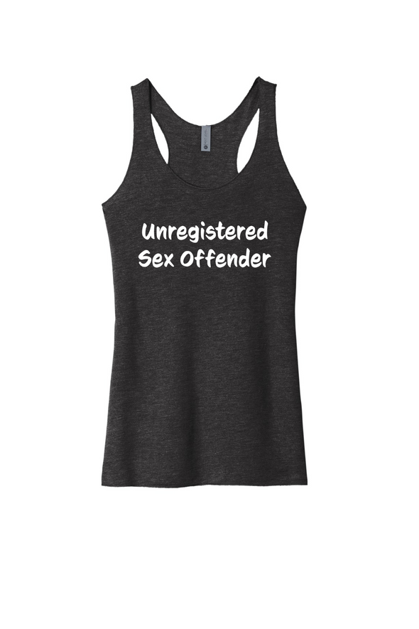 Unregistered Sex Offender Women's Tank Top