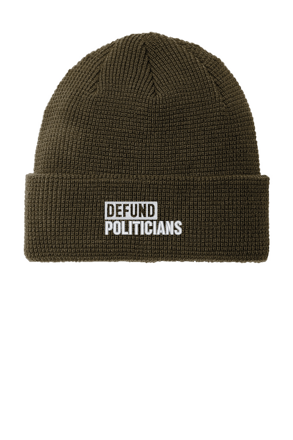 Defund Policticians Beanie