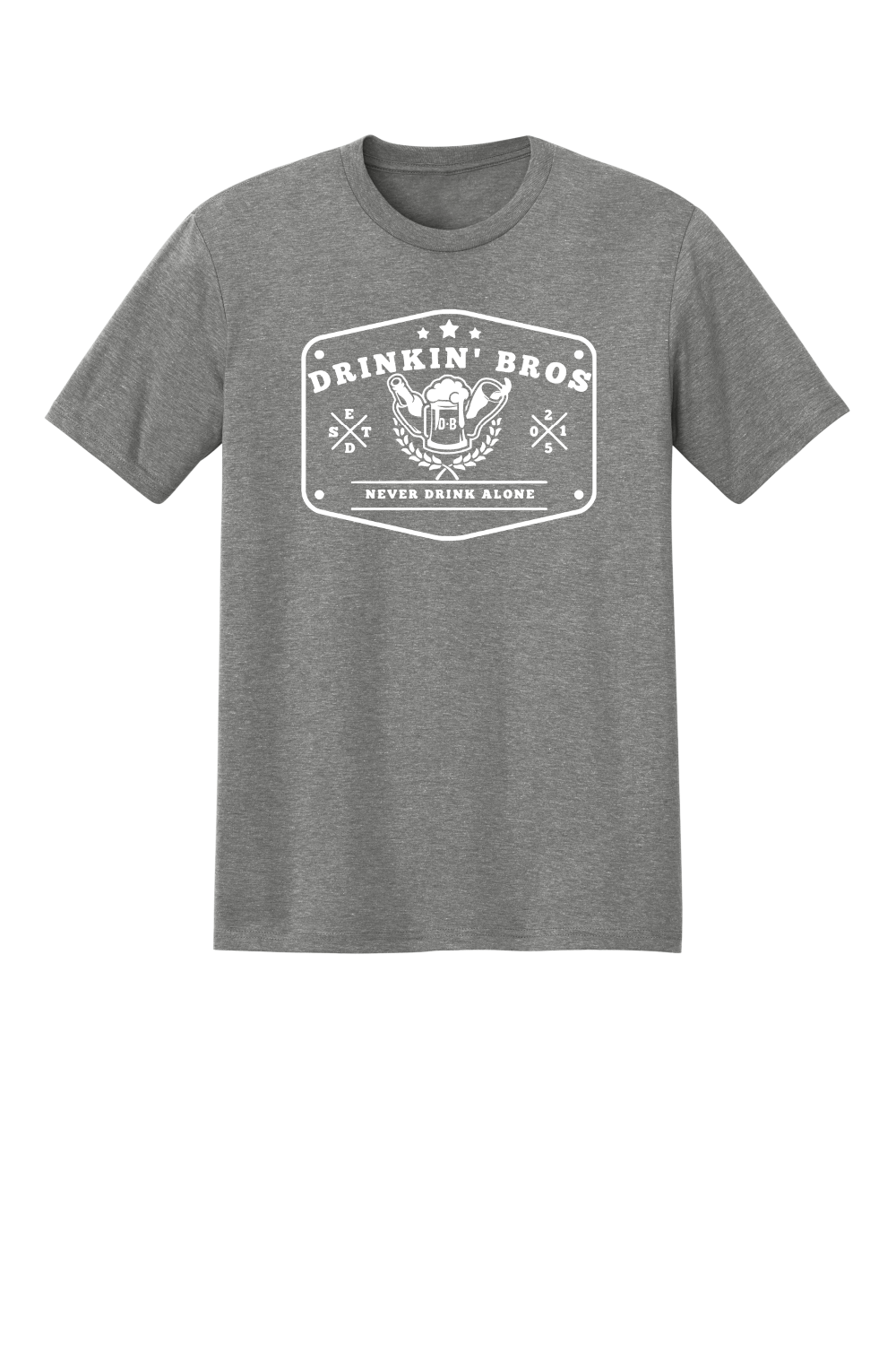 Never Drink Alone Print Unisex T-Shirt