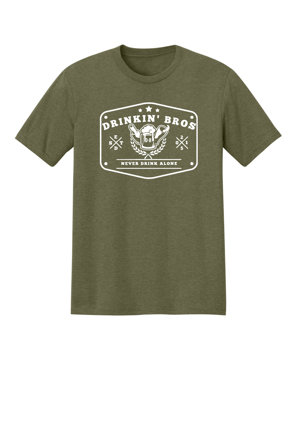 Never Drink Alone Print Unisex T-Shirt