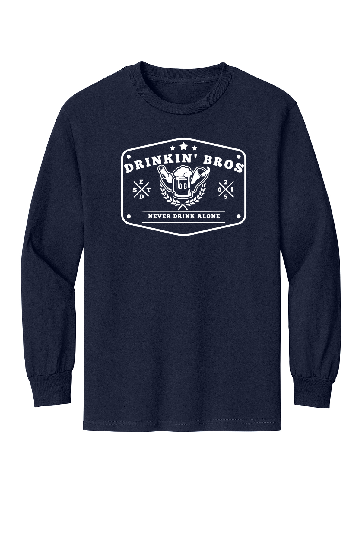 DB Never Drink Alone Long Sleeve Tee