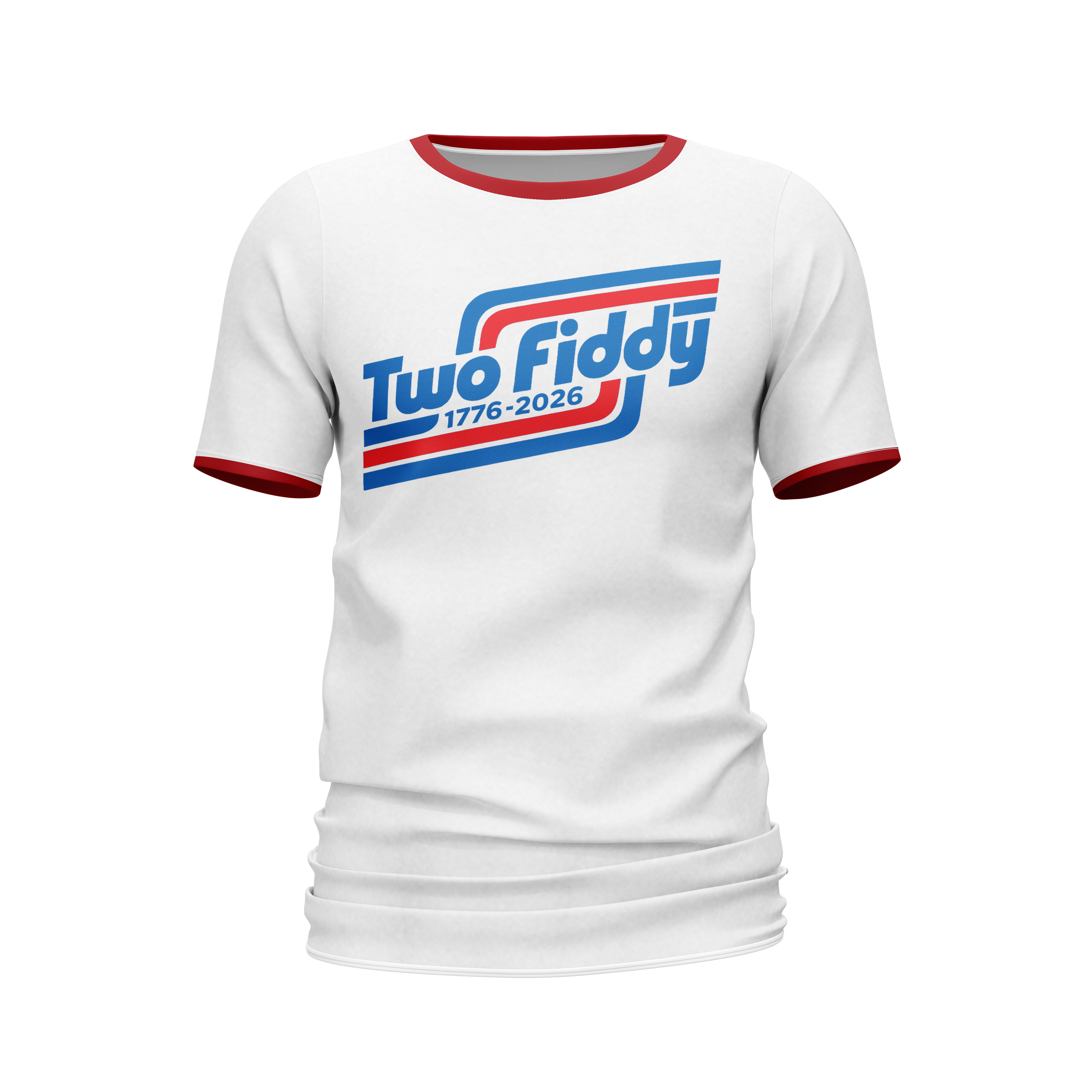 Two-Fiddy Ringer | Men's Tee Shirt