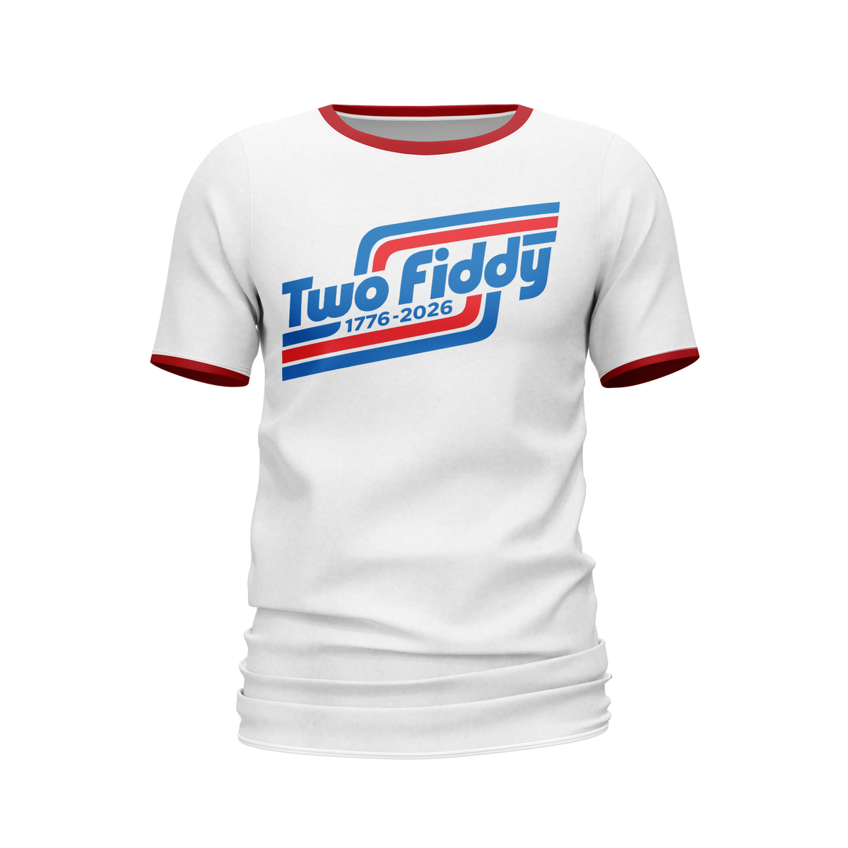 Two-Fiddy Ringer | Men's Tee Shirt