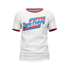 Two-Fiddy Ringer | Men's Tee Shirt
