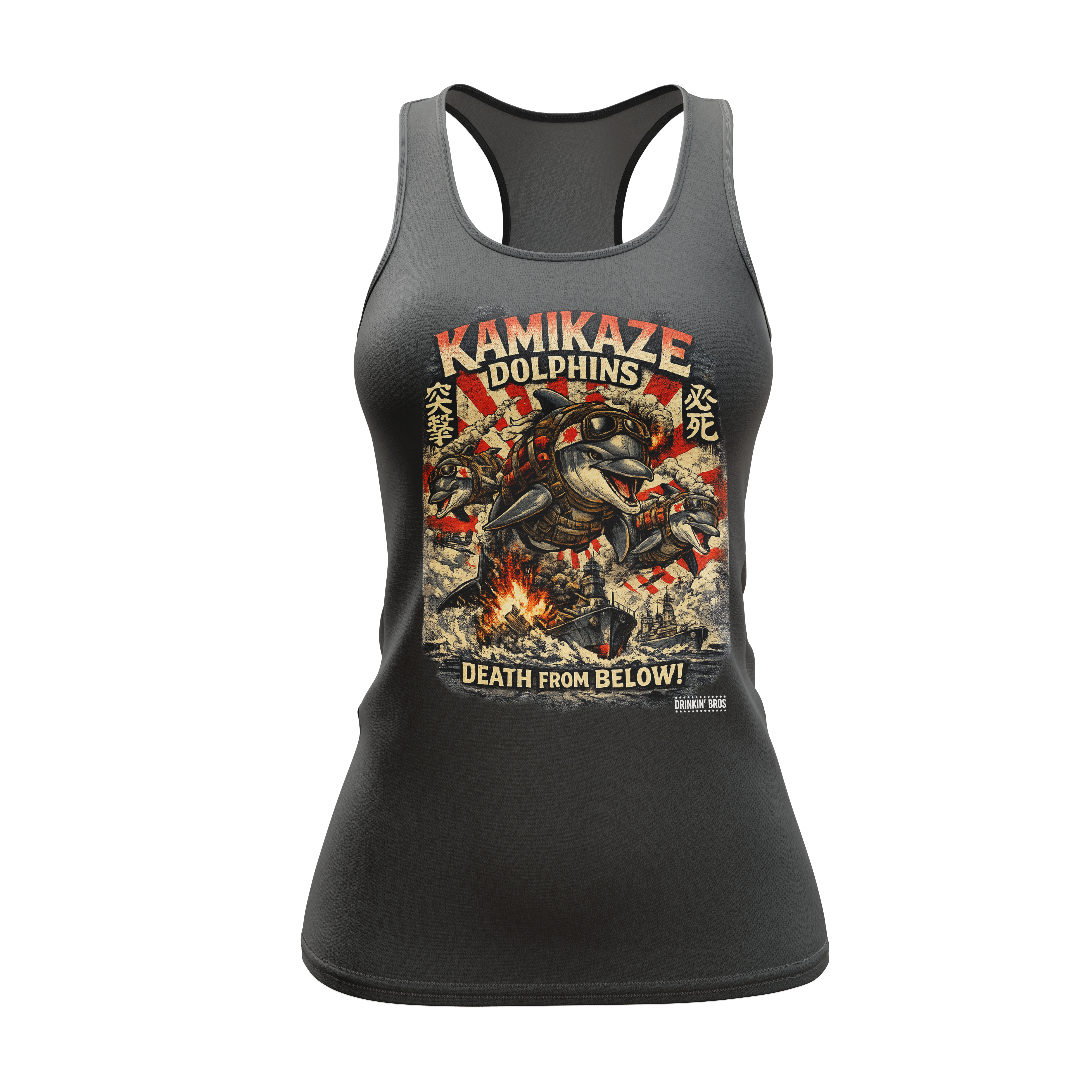 Kamikaze Dolphins | Ladies Tank Top