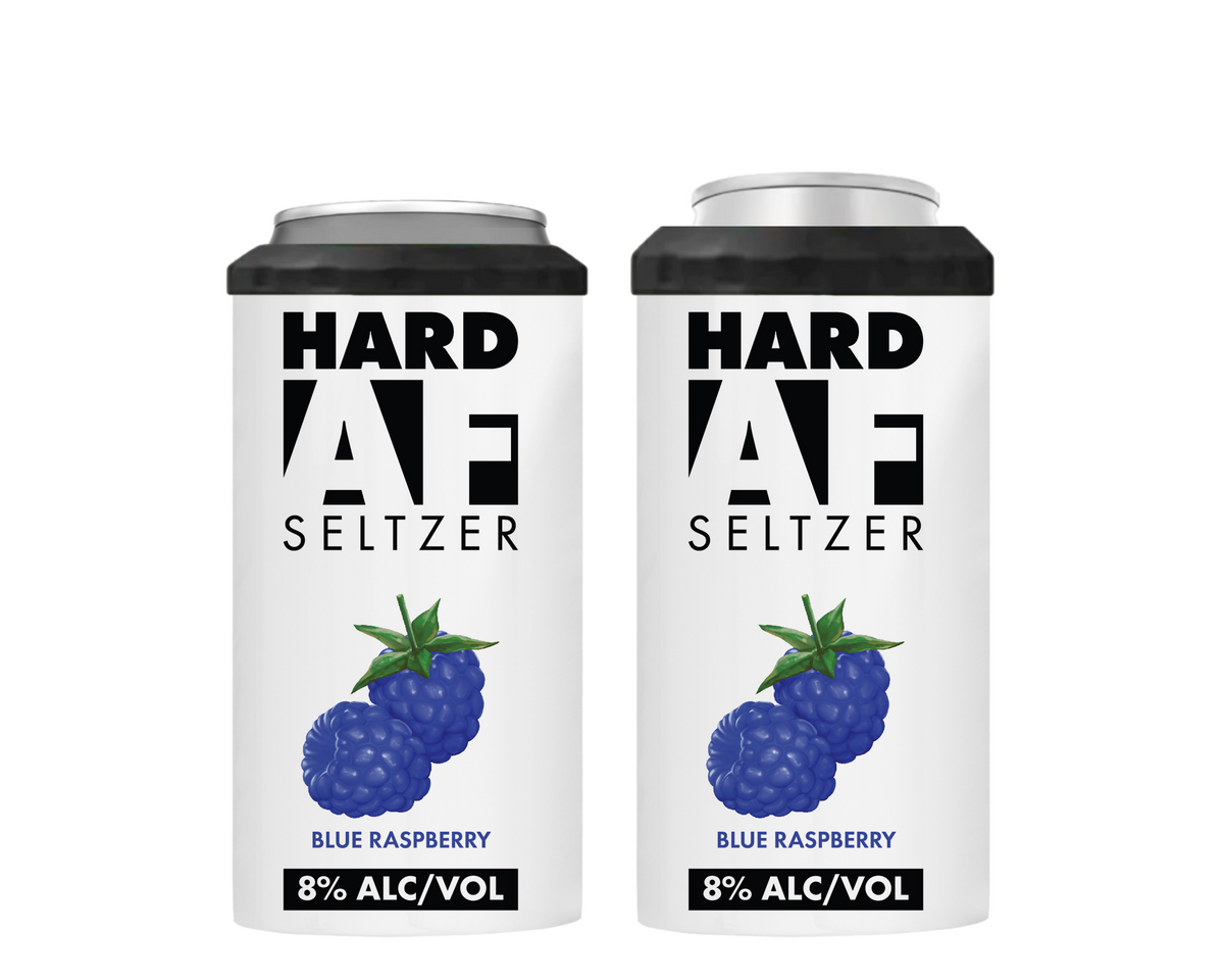 Hard AF Seltzer 4-in-1 Tumbler - Blue Raspberry