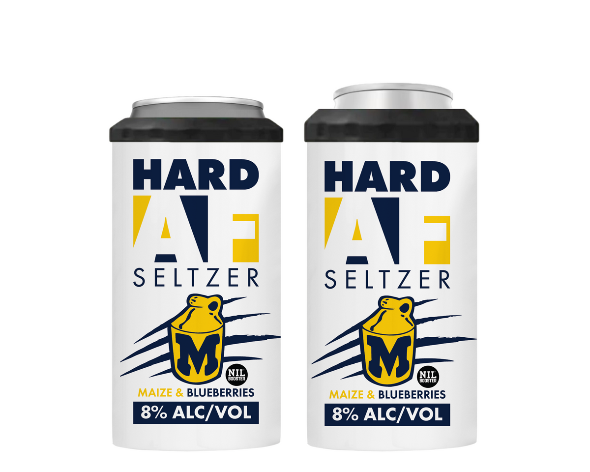 Hard AF Michigan 4-in-1 Tumbler