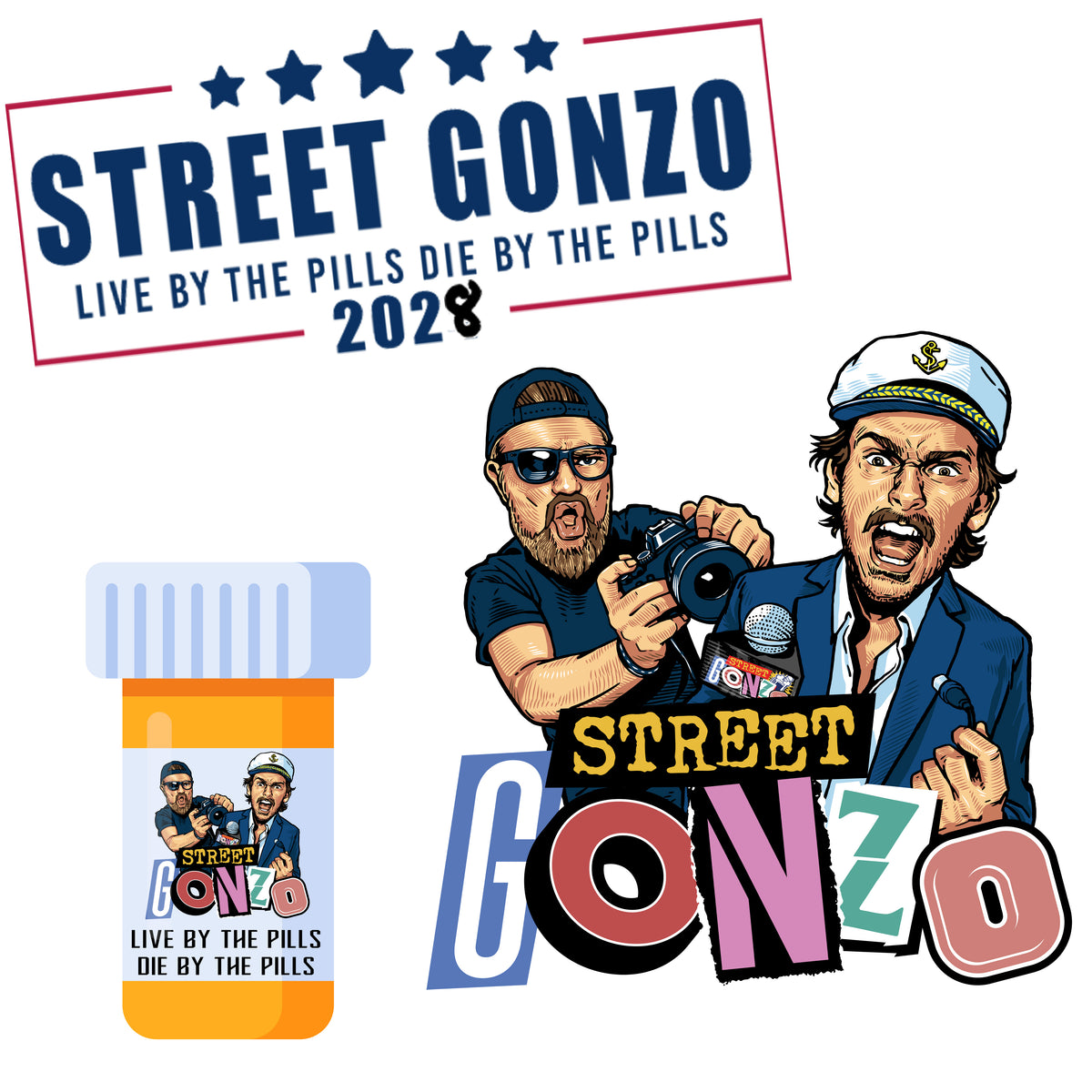 Street Gonzo Sticker Pack