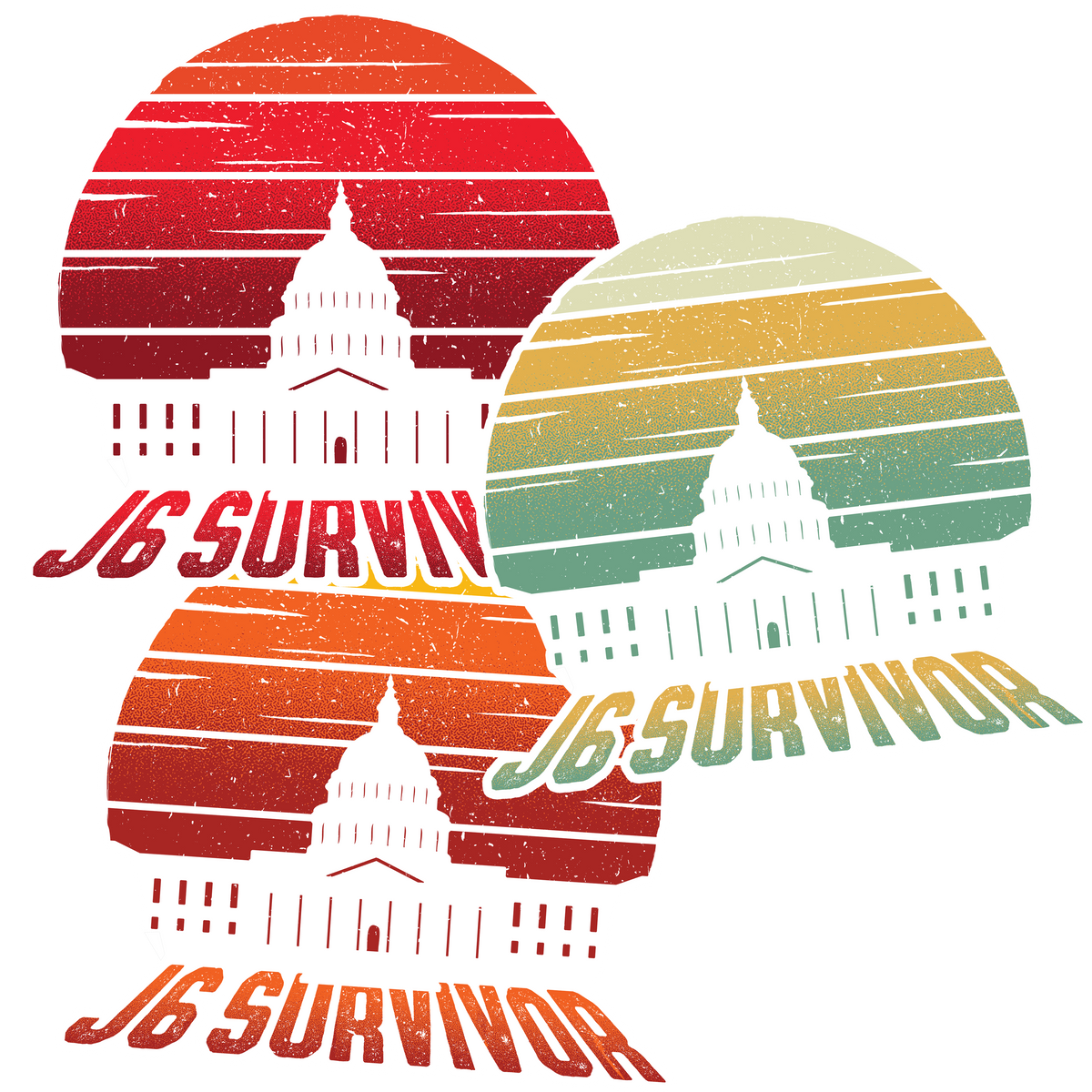 J6 Survivor Sticker Pack