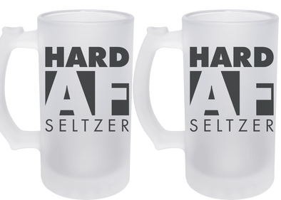 Hard AF Frosted Mug Set