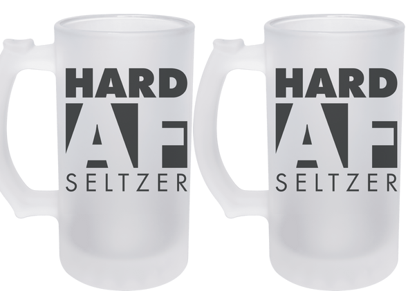 Hard AF Frosted Mug Set