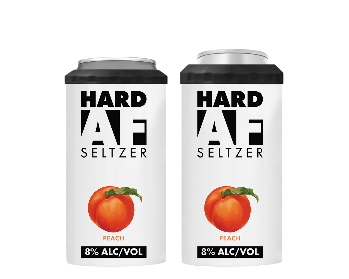 Hard AF Seltzer 4-in-1 Tumbler - Peach