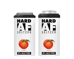Hard AF Seltzer 4-in-1 Tumbler - Peach
