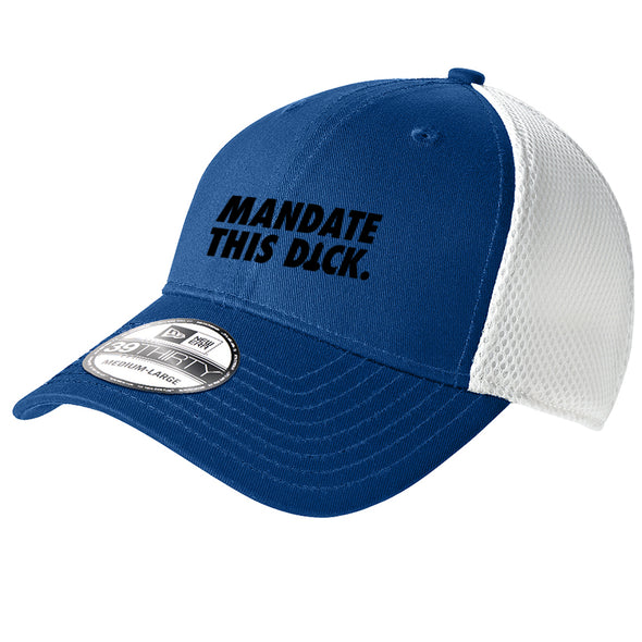Mandate This Dick Black Print Flex Fit Hat