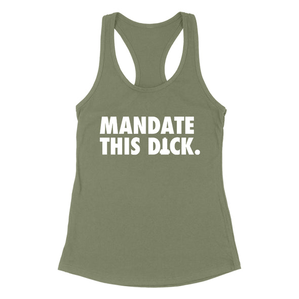 Mandate This Dick White Print Women's Apparel