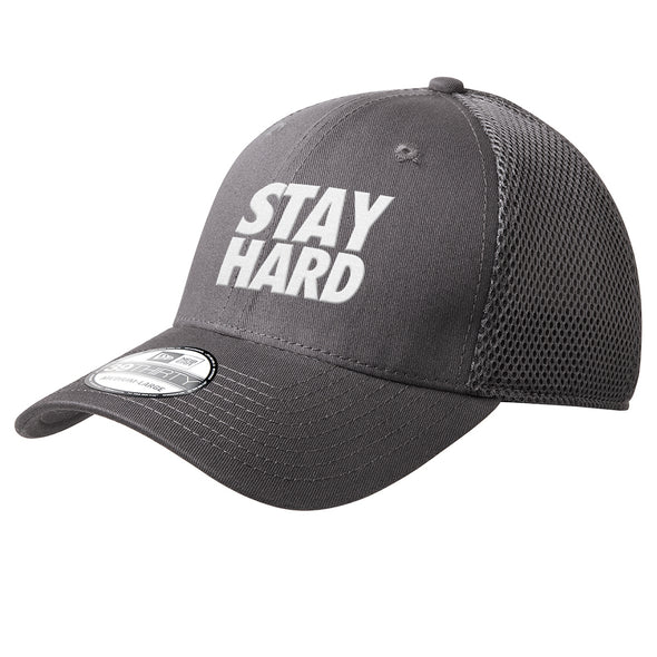 Stay Hard BACK PRINT Flex Fit Hat