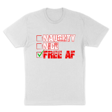 Naughty Nice Free Af Men's Apparel