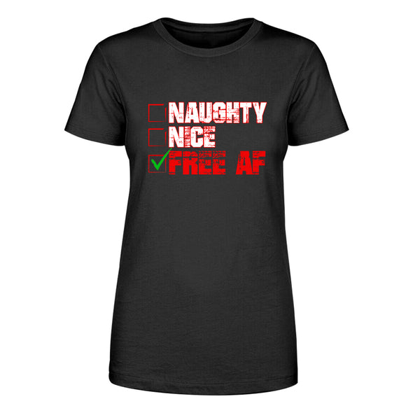 Naughty Nice Free Af Women's Apparel