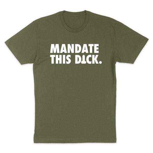 Mandate This Dick White Print Women's Apparel