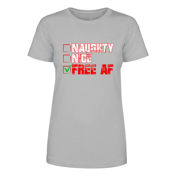 Naughty Nice Free Af Women's Apparel