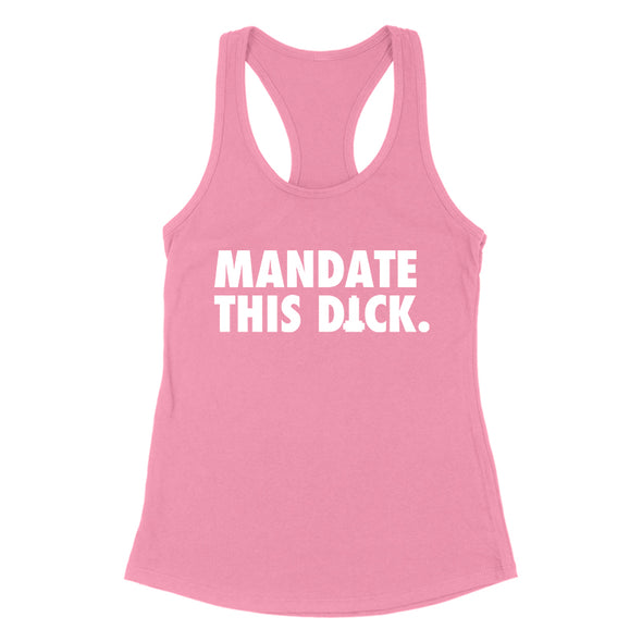 Mandate This Dick White Print Women's Apparel