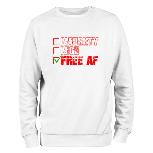 Naughty Nice Free Af Crewneck