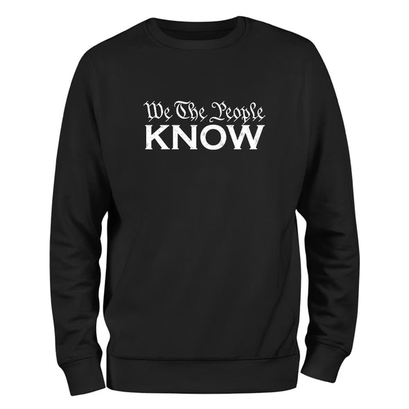 We The People Know Crewneck