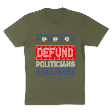 Defund Politicians Sweater Men's Apparel