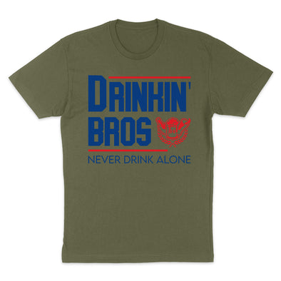 Drinkin' Bros Never Drink Alone Men's Apparel