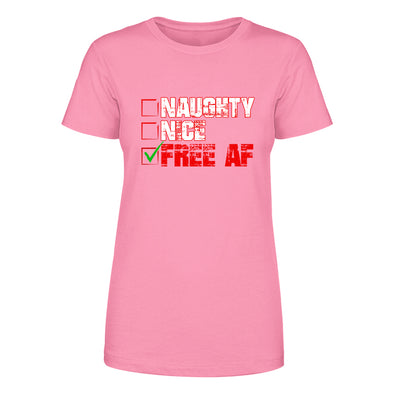 Naughty Nice Free Af Women's Apparel