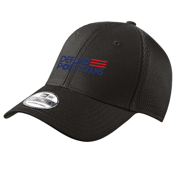 Defund Politicians Patriotic Flex Fit Hat