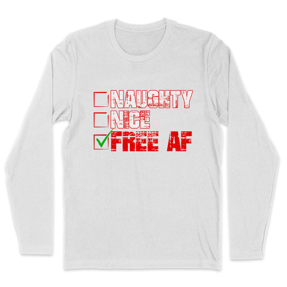 Naughty Nice Free Af Men's Apparel