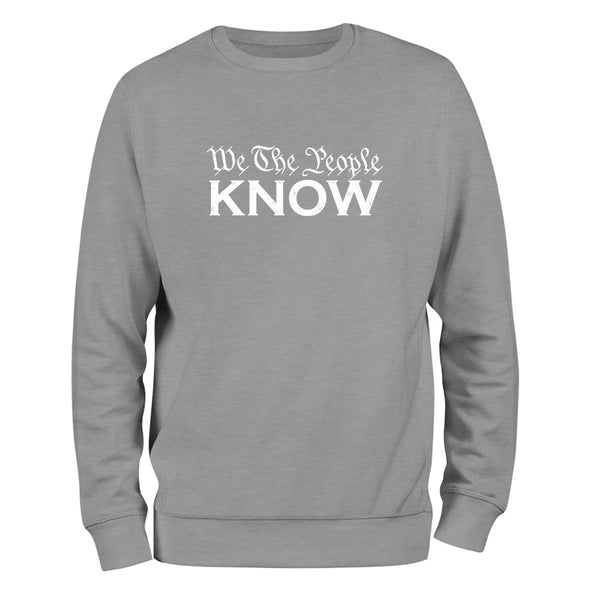 We The People Know Crewneck